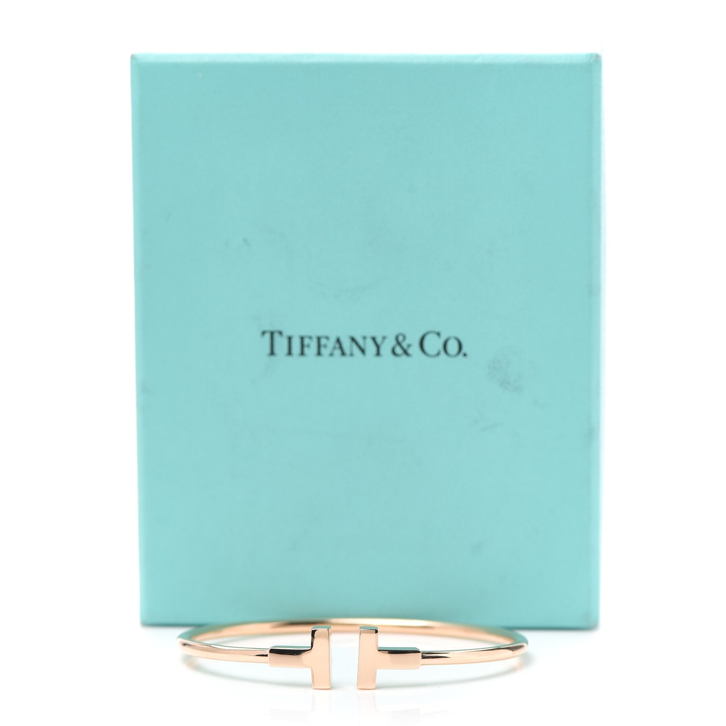 18K Yellow Gold T Wire Bracelet