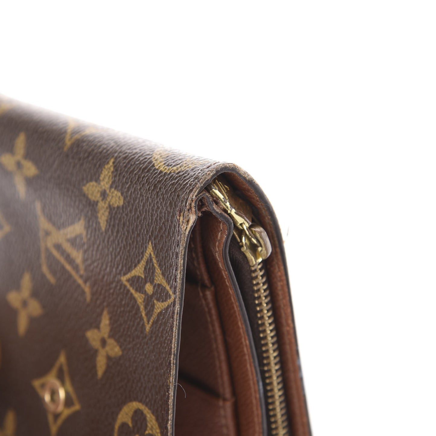 Monogram Compact Zippe Zipped Wallet