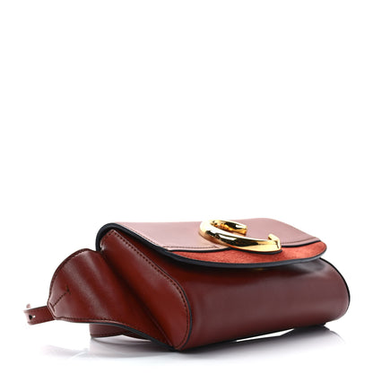 Chloe Calfskin Suede C Belt Bag Sepia Brown 4 of 9