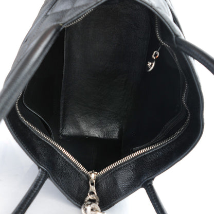 Chanel Caviar Quilted Medallion Tote Black 5 of 7