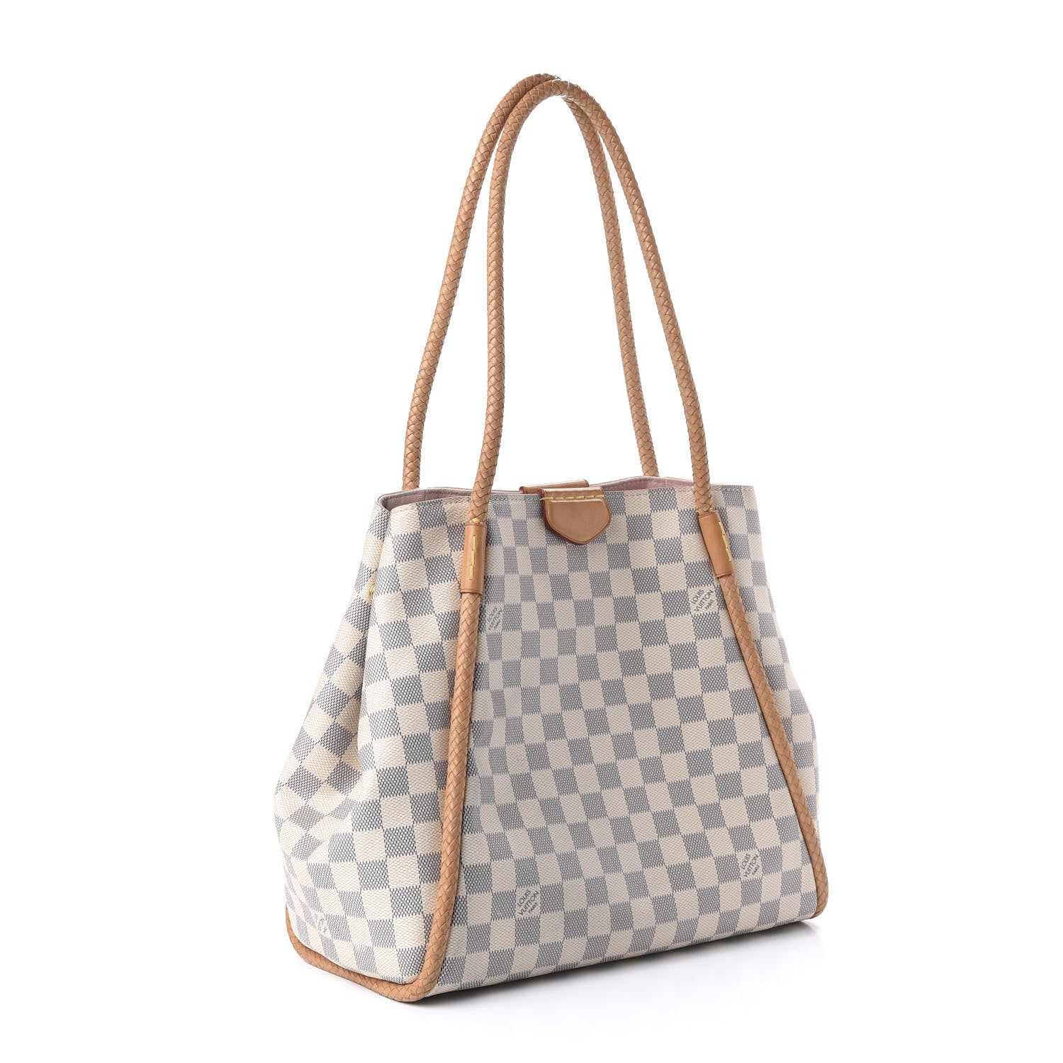 Louis Vuitton Damier Azur Propriano Rose Ballerine 3 of 14