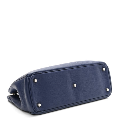 Christian Dior Bullcalf Medium Diorissimo Tote Blue 4 of 13