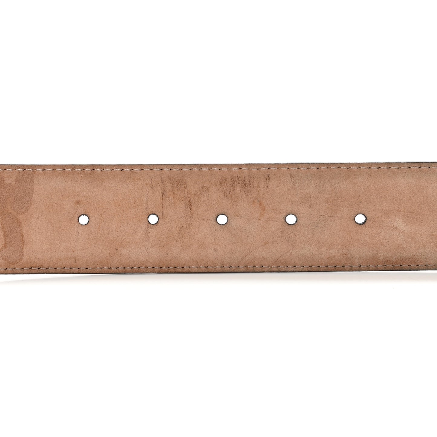 Guccissima Signature Interlocking G 40mm Belt 95 38 Hibiscus Red