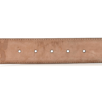 Gucci Guccissima Signature Interlocking G 40mm Belt 95 38 Hibiscus Red 5 of 6