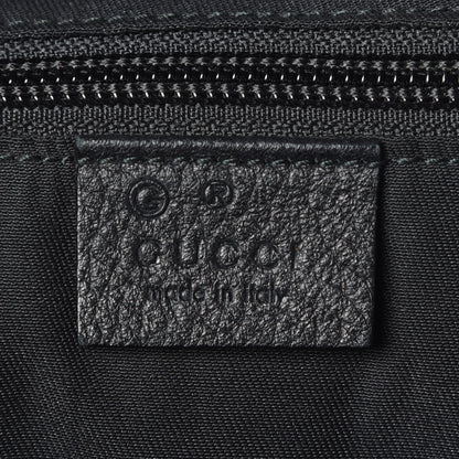 Gucci Nylon Monogram Travel Hobo Black 8 of 13