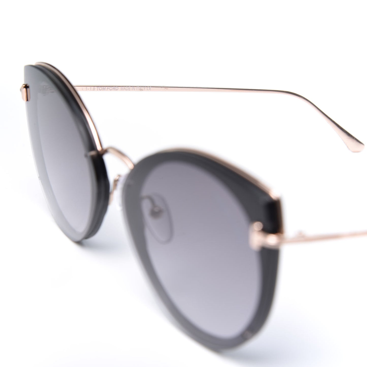 Jess Cat Eye Sunglasses TF683 Black
