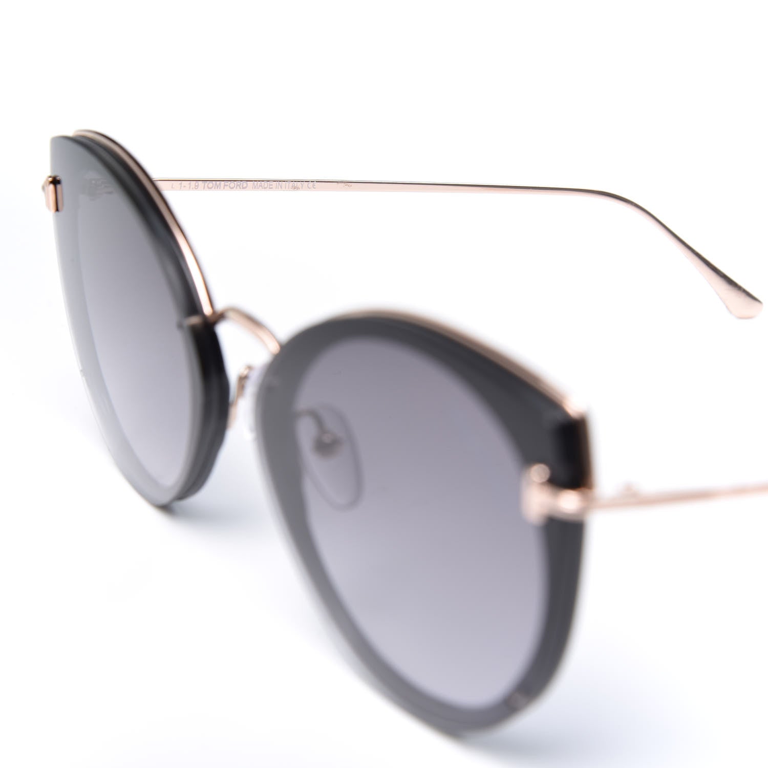 Tom Ford Jess Cat Eye Sunglasses TF683 Black 5 of 7