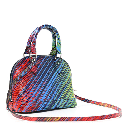 Louis Vuitton Epi Tropical Alma BB Vert Rouge 3 of 8