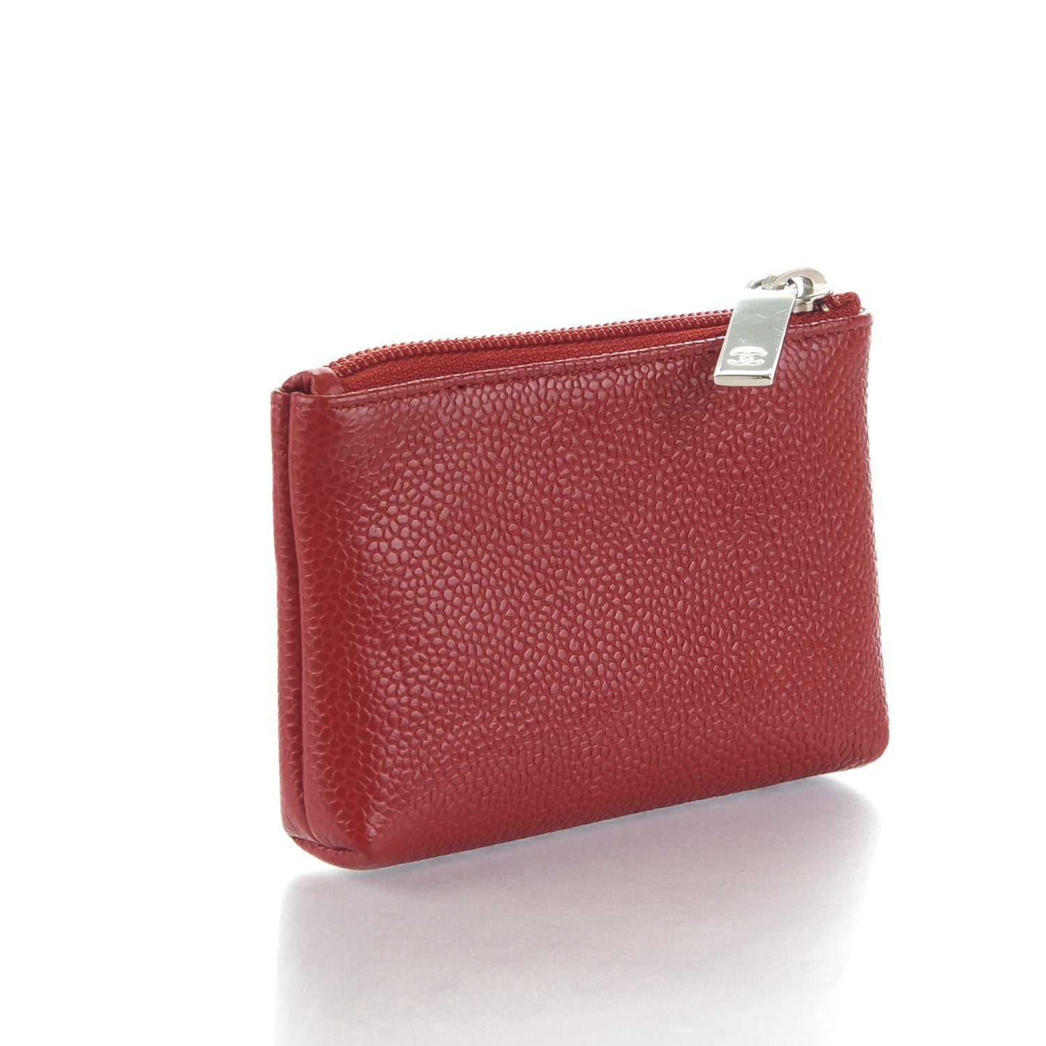 Chanel Caviar O-Key Holder Red 3 of 7