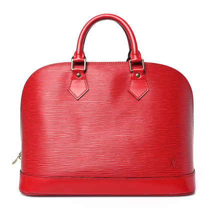Louis Vuitton Epi Alma PM Castillan Red 1 of 9