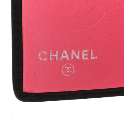 Chanel Calfskin Quilted Cambon Yen Wallet Black 6 of 9
