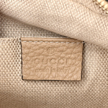 Gucci Pebbled Calfskin Small Soho Disco Bag Camelia 6 of 11