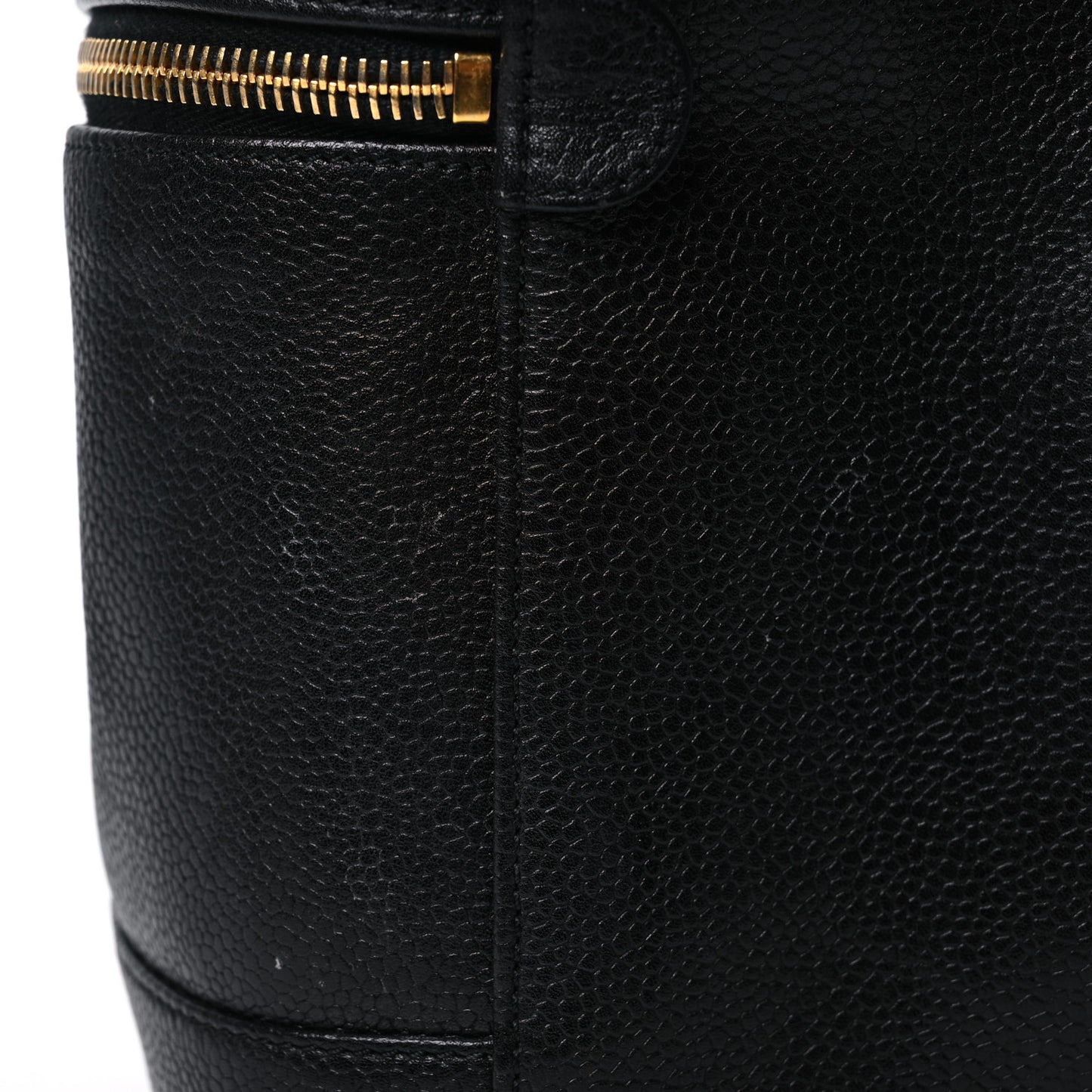 Caviar Cosmetic Vanity Bag Black