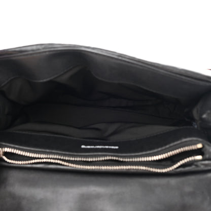 Alexander Wang Calfskin Quilted Halo Crossbody Bag Black 5 of 16