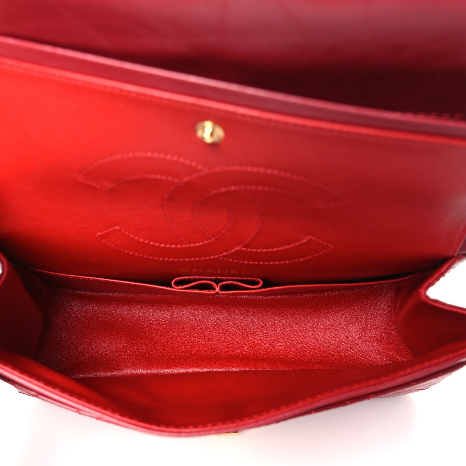 Chanel Aged Calfskin Quilted 2.55 Reissue 225 Flap Red 5 of 10