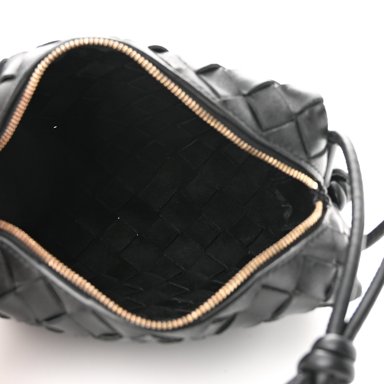 Bottega Veneta Nappa Intrecciato Mini Loop Camera Bag Black 5 of 9