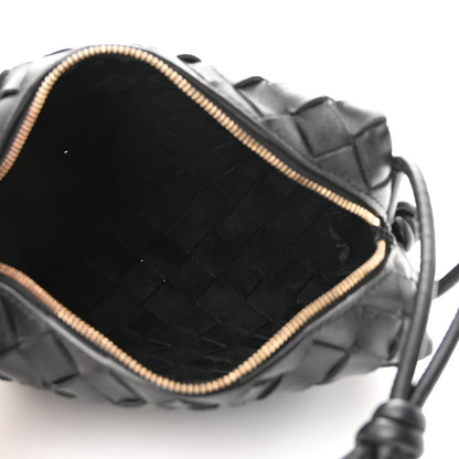 Bottega Veneta Nappa Intrecciato Mini Loop Camera Bag Black 5 of 9