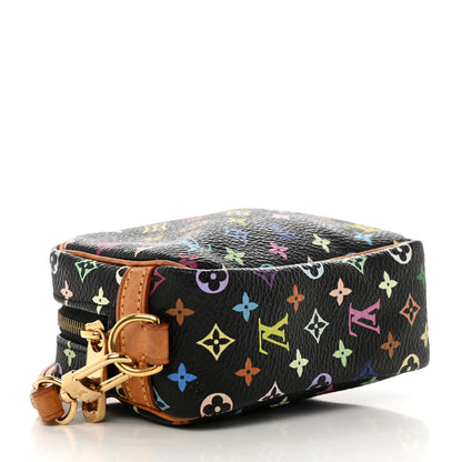 Louis Vuitton LOUIS VUITTON Monogram Multicolor Trousse Wapity Black 4 of 7