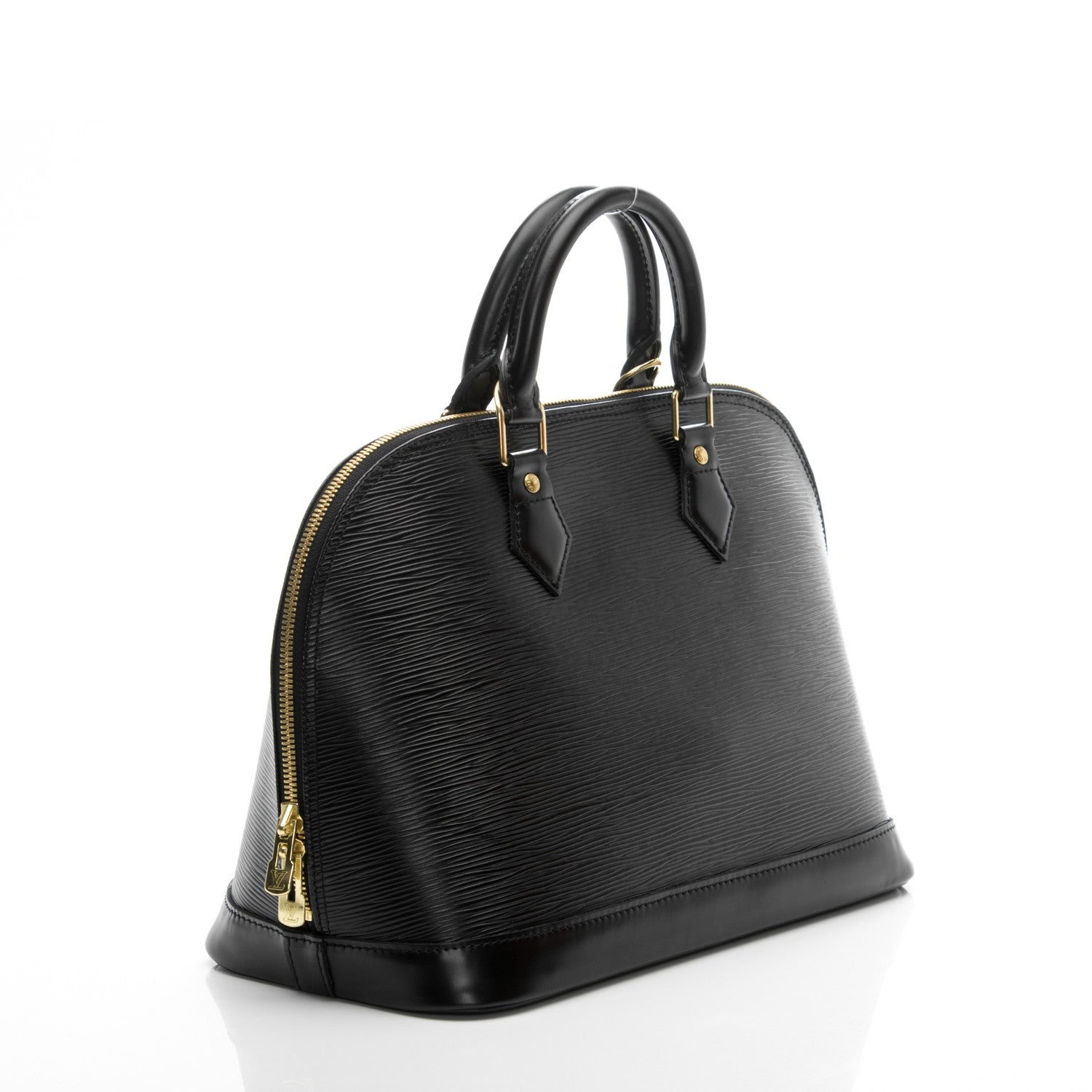Louis Vuitton Epi Alma PM Black 3 of 7