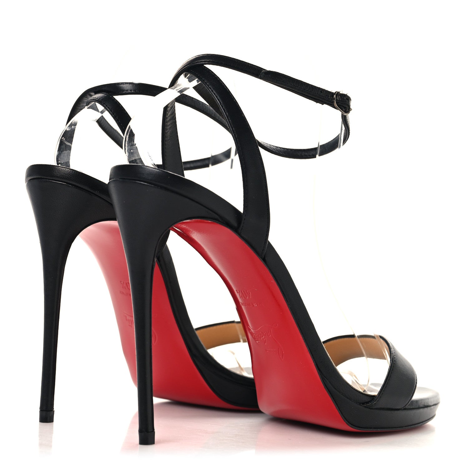 Christian Louboutin Nappa Loubi Queen 120 Pumps 40.5 Black 40.5 Black 5 of 8