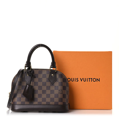 Louis Vuitton Damier Ebene Alma BB 11 of 11