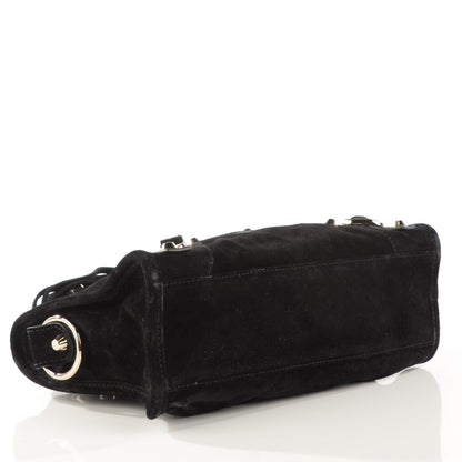 Balenciaga Baby Daim Suede Classic Gold Hardware Mini City Black 7 of 11