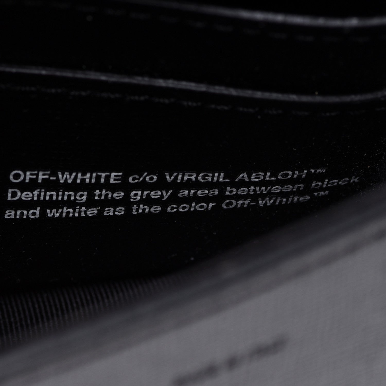 Off-White Calfskin Logo Belt Bag Crossbody Black 8 of 12