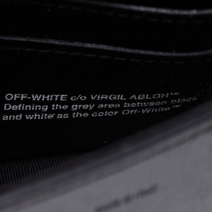 Off-White Calfskin Logo Belt Bag Crossbody Black 8 of 12
