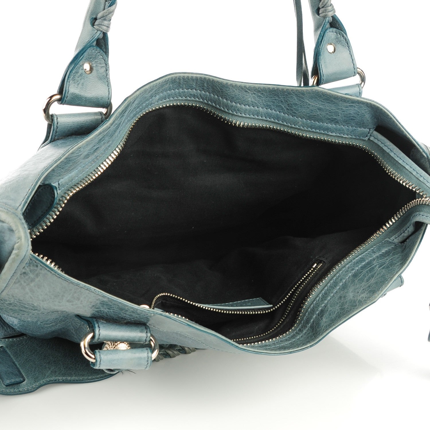 Balenciaga Agneau Giant 21 Silver Hardware City Tempete 5 of 8