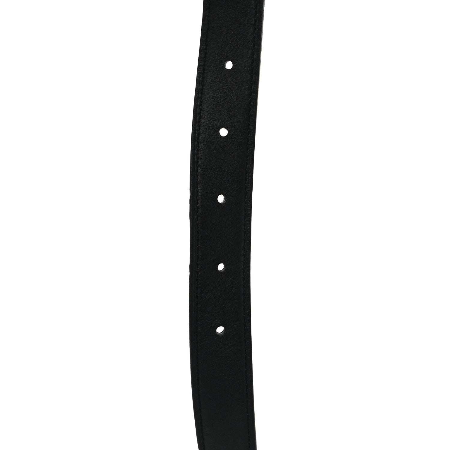 Hermes Epsom Swift 24mm Mors H Belt 95 38 Etoupe Black 5 of 7