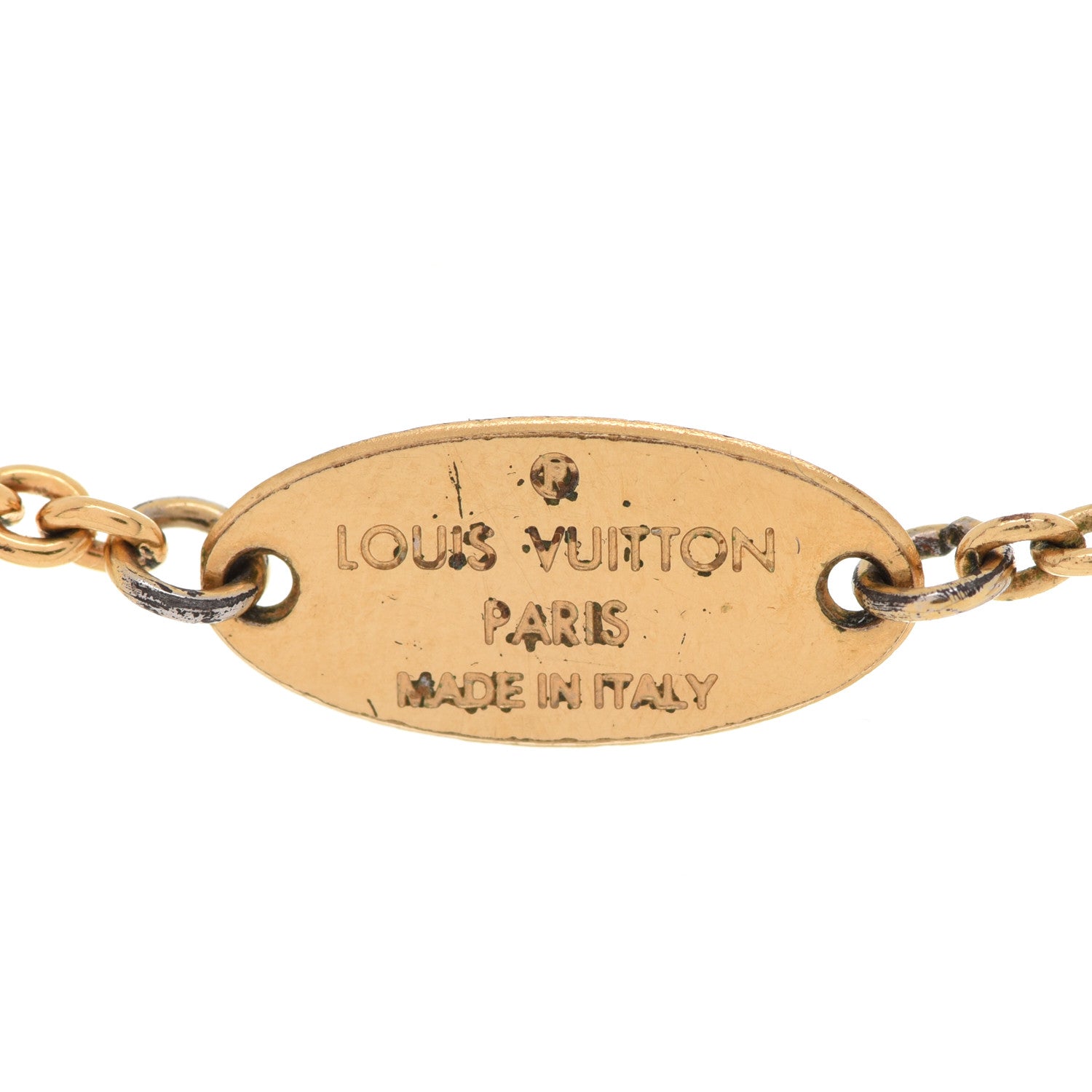 Louis Vuitton Brass Flower Full Bracelet Gold 5 of 7