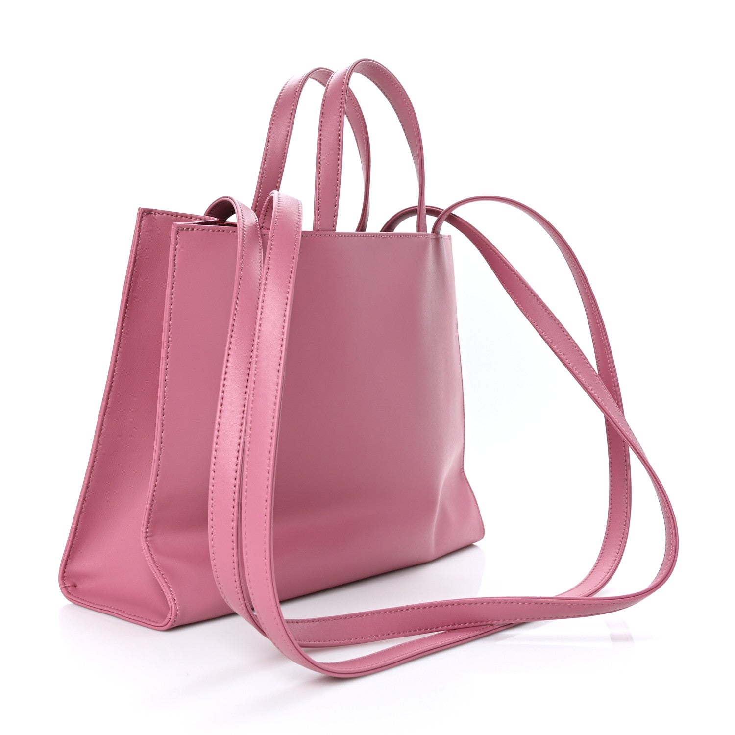 Telfar Vegan Leather Medium Shopping Bag Corned Beef 3 of 8