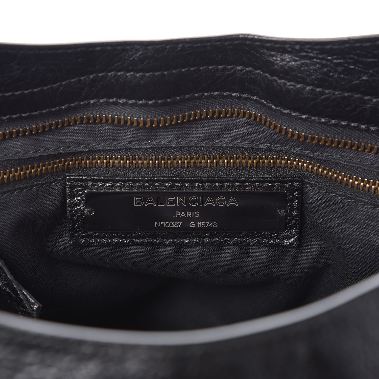 Balenciaga Agneau Classic Hardware City Black 7 of 10