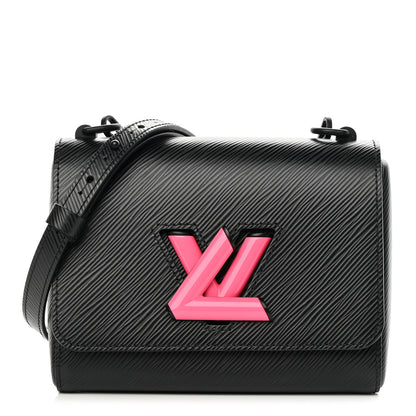 Louis Vuitton Epi Twist Shoulder Bag PM Black Pink 1 of 11