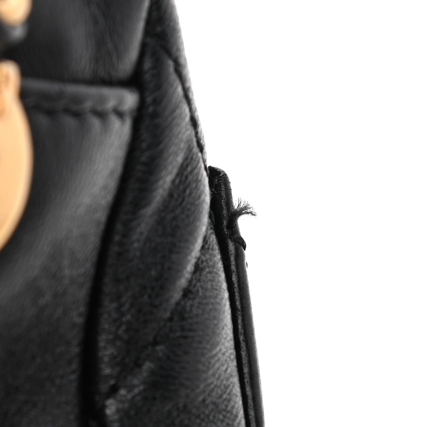 Chanel Lambskin Quilted CC Pearl Crush Camera Case Black 11 of 11