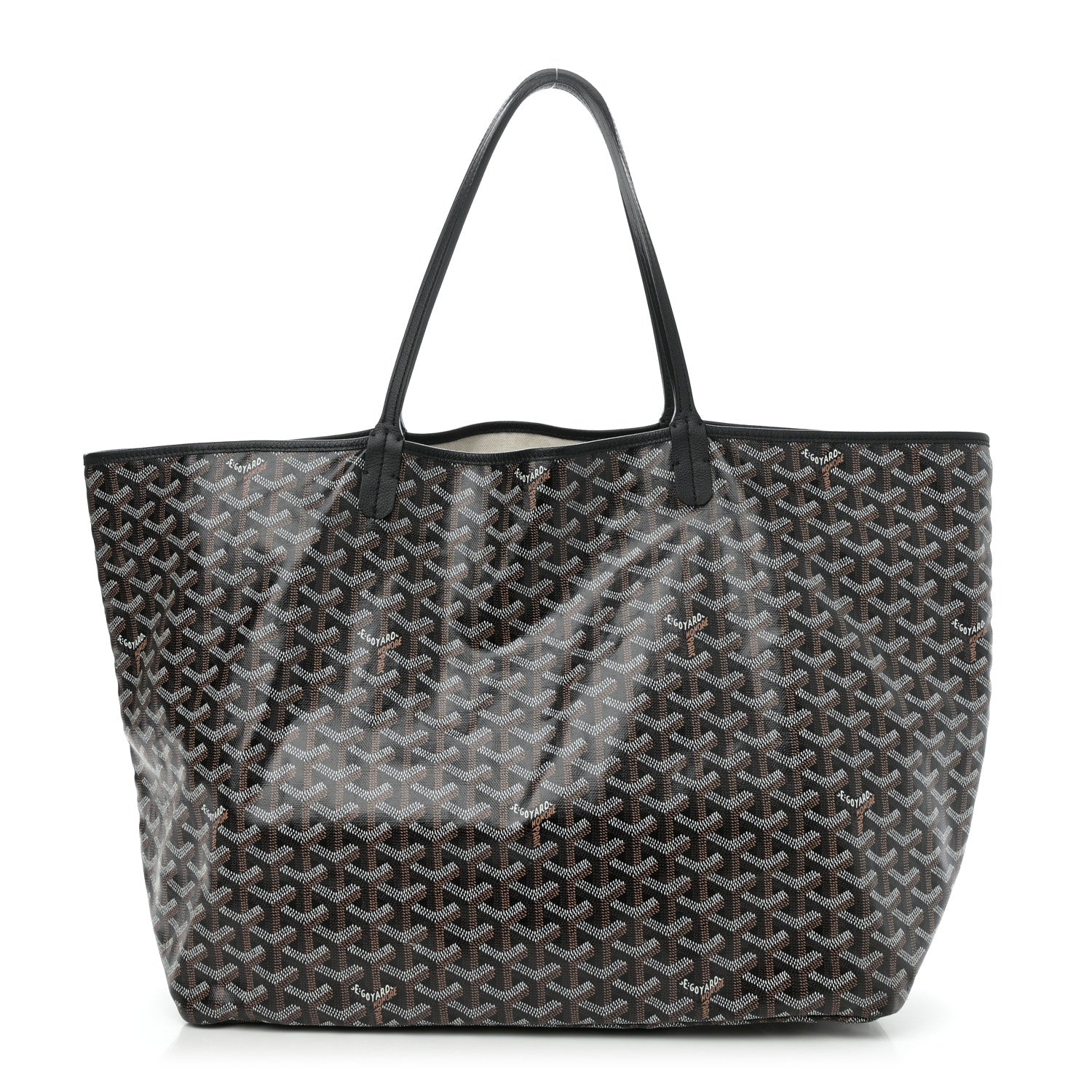 Goyard Goyardine Saint Louis GM Black 1 of 8
