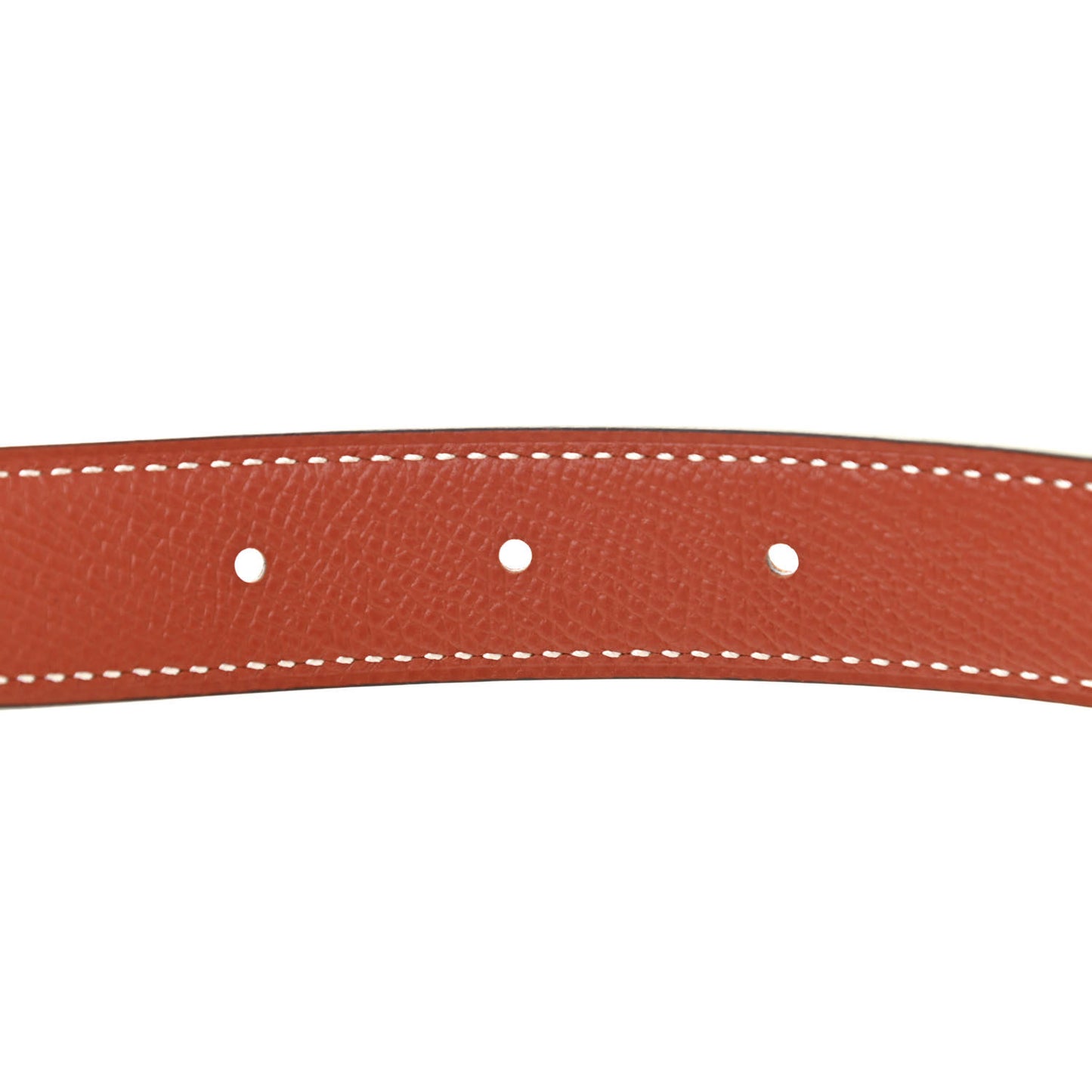 Swift Epsom 24mm Constance H Belt 75 Gold Brique