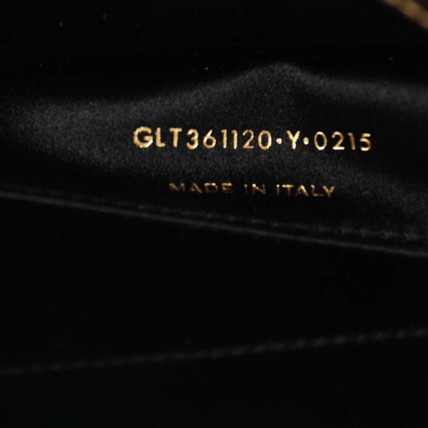 Metallic Calfskin Monogram Large Belle De Jour Clutch Gold