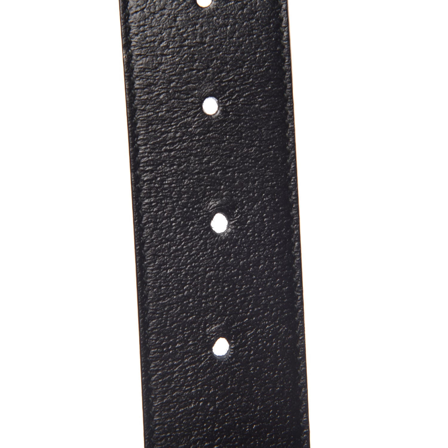 Gucci Textured Dollar Calfskin Double G 40mm Belt 120 48 Black 4 of 7