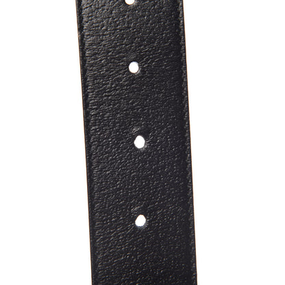 Gucci Textured Dollar Calfskin Double G 40mm Belt 120 48 Black 4 of 7