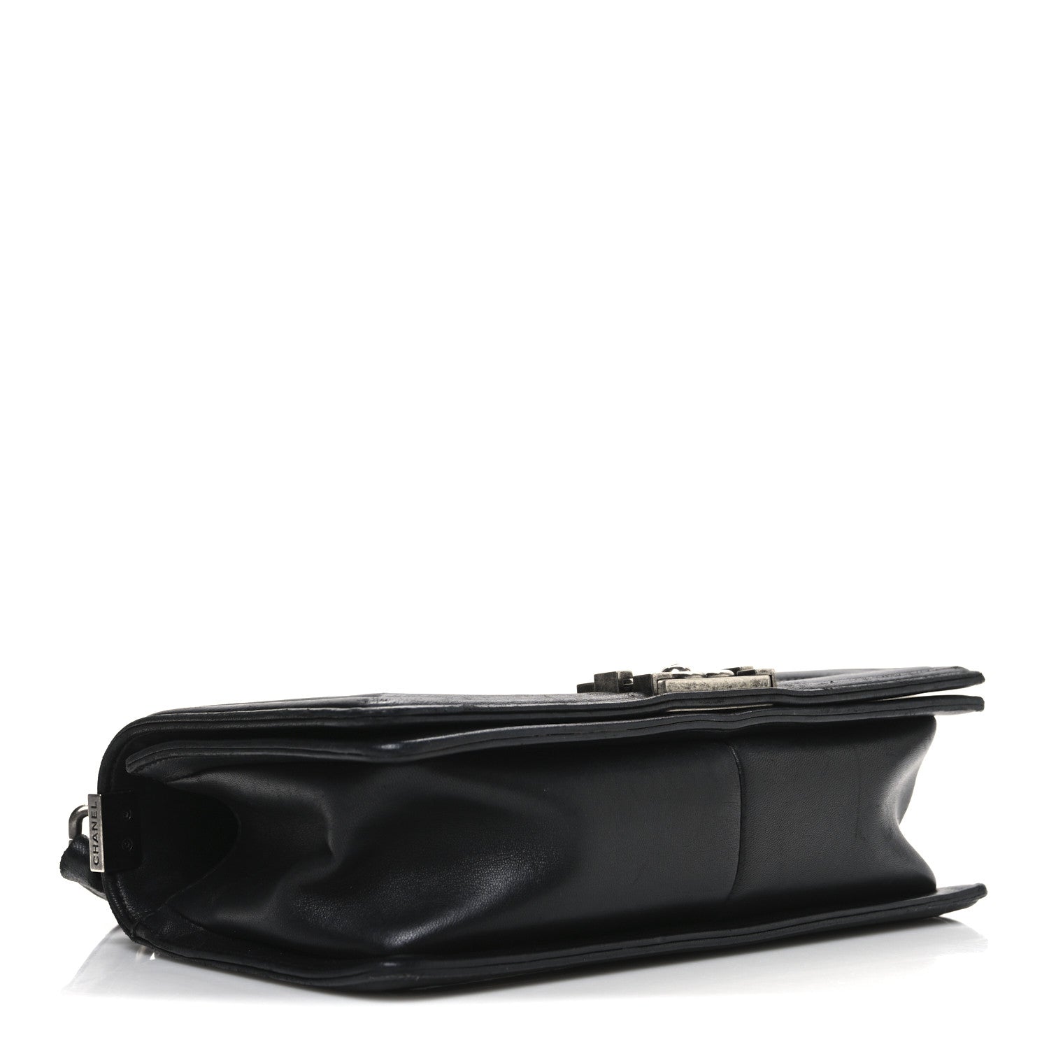 Chanel Lambskin Quilted Medium Boy Flap Black 4 of 11