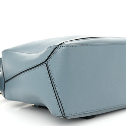 Loewe Calfskin Small Puzzle Bag Stone Blue 9 of 10