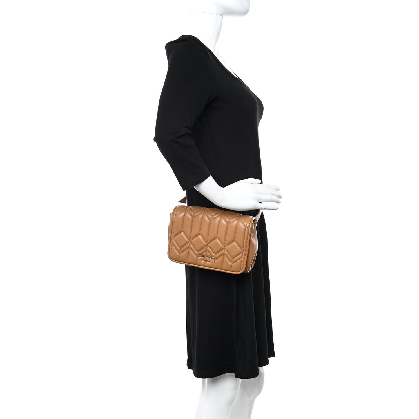 Calfskin Diondra Belt Bag Tan