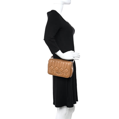 Jimmy Choo Calfskin Diondra Belt Bag Tan 2 of 8