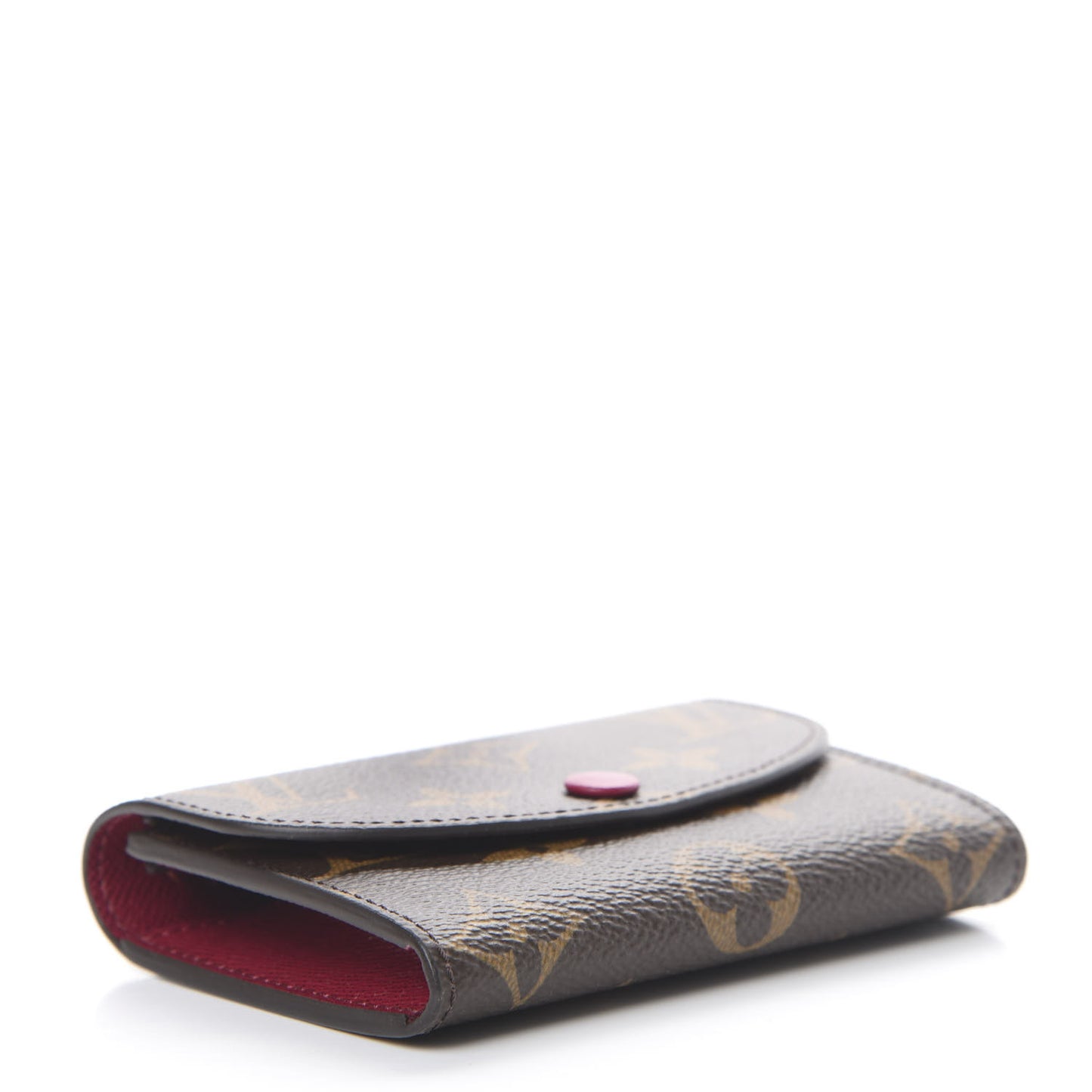 Monogram Rosalie Coin Purse Fuchsia