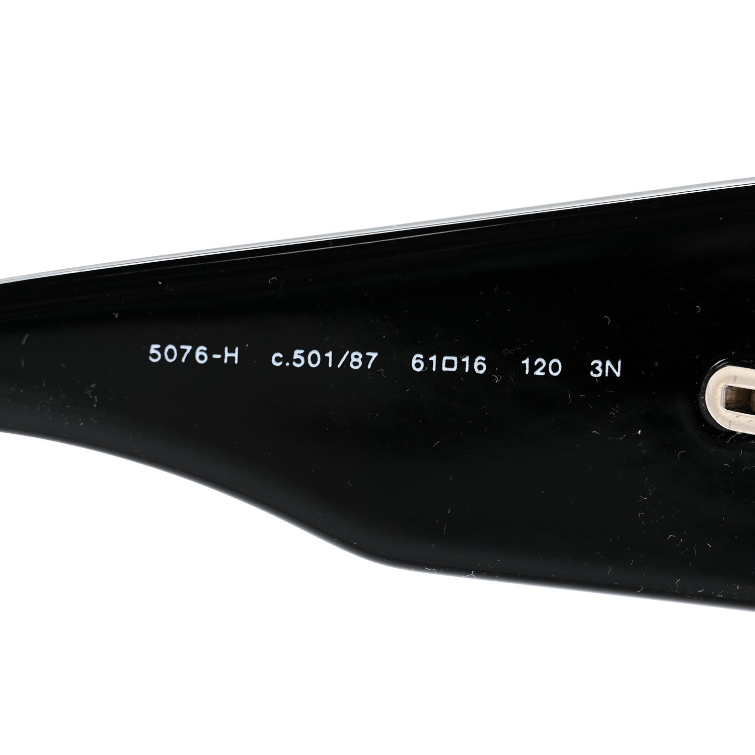 Chanel Mother of Pearl CC Sunglasses 5076-H Black 5 of 7