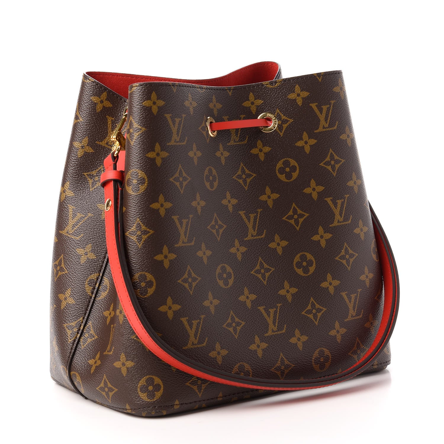 Louis Vuitton Monogram Neonoe MM Coquelicot 3 of 11