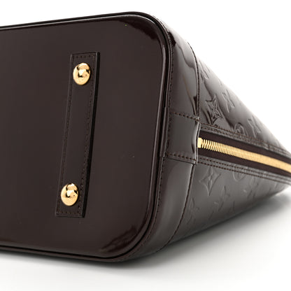 Louis Vuitton Vernis Alma MM Amarante 11 of 12