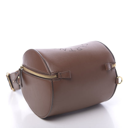 Stella McCartney Eco Alter Nappa Perforated Logo Shoulder Bag Cinnamon 4 of 9