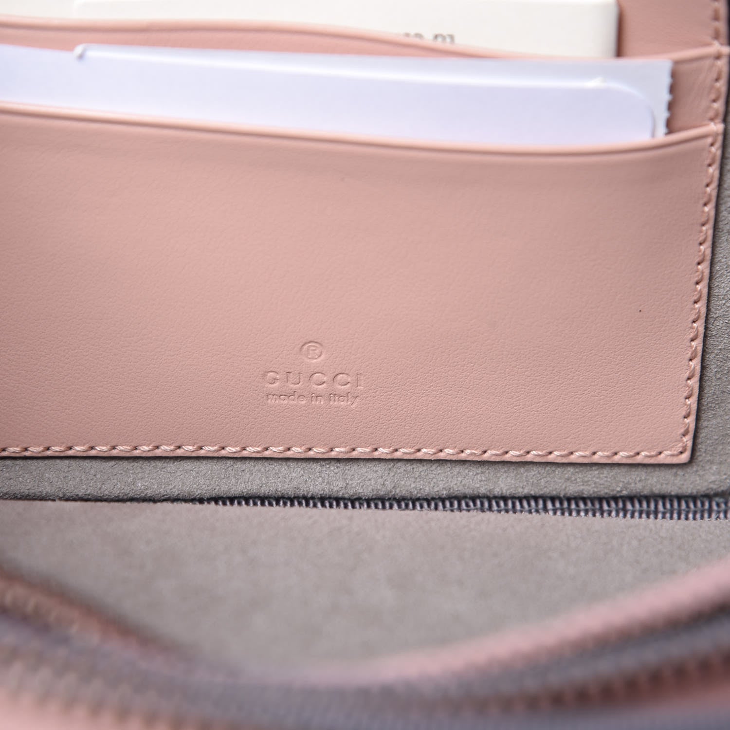 Gucci Calfskin Matelasse Mini GG Marmont Chain Crossbody Bag Perfect Pink 6 of 10